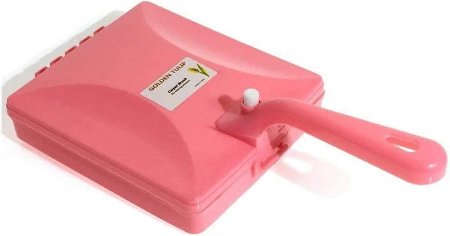 Carpet Roller Brush with 4 Rollers – Manual Crumb & Dust Sweeper for Home & Kitchen