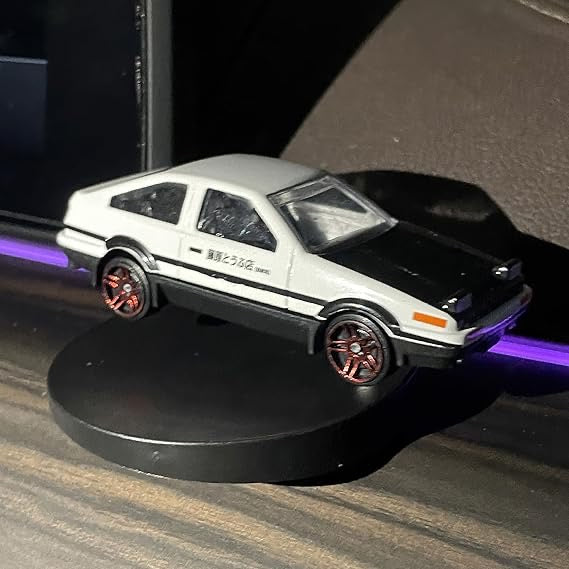 AE86 Drifting Spin Car Ornament – Die-Cast Dashboard Drift Toy with Spinning Action | Perfect for Car Lovers, Collectors & Initial D Fans