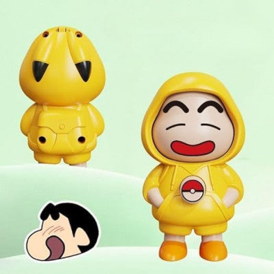 Shinchan Face Changing Keychain β Cute Cartoon Bag & Car Charm