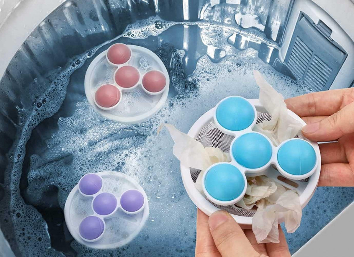 Washing Machine Hair Removal Ball – Lint & Pet Hair Catcher for Laundry & Dryers