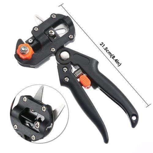 2-in-1 Garden Grafting & Pruning Tool | Precision Cutter with 3 Replaceable Blades | For Fruit Trees & Woody Plants