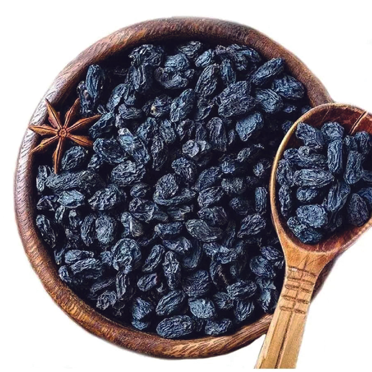 Premium Black Raisins (Kishmish) – Naturally Sweet, Sun-Dried, Seedless & Iron-Rich Superfood for Snacking, Cooking & Wellness