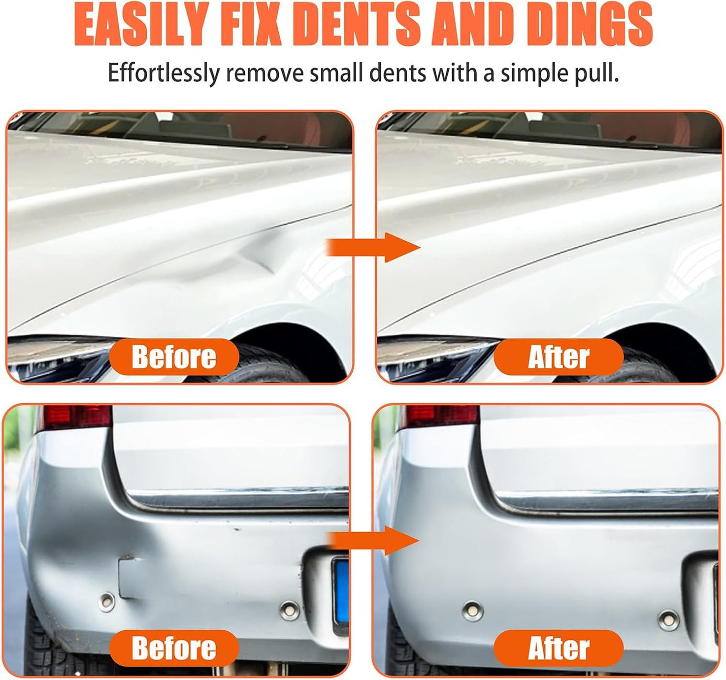 Heavy-Duty Suction Cup Dent Remover – Paint-Safe Car Dent Repair & Glass Lifter Tool