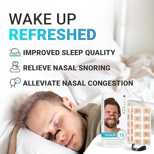 π Magnetic Nasal Strips β Anti-Snore, Breath-Enhancing & Sleep-Improving Relief - 15 Strips Pck