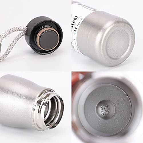 Stainless Steel Vacuum Flask – Double Wall Insulated Hot & Cold Bottle, Leak-Proof, 304 Food Grade, 24-Hour Temperature Lock