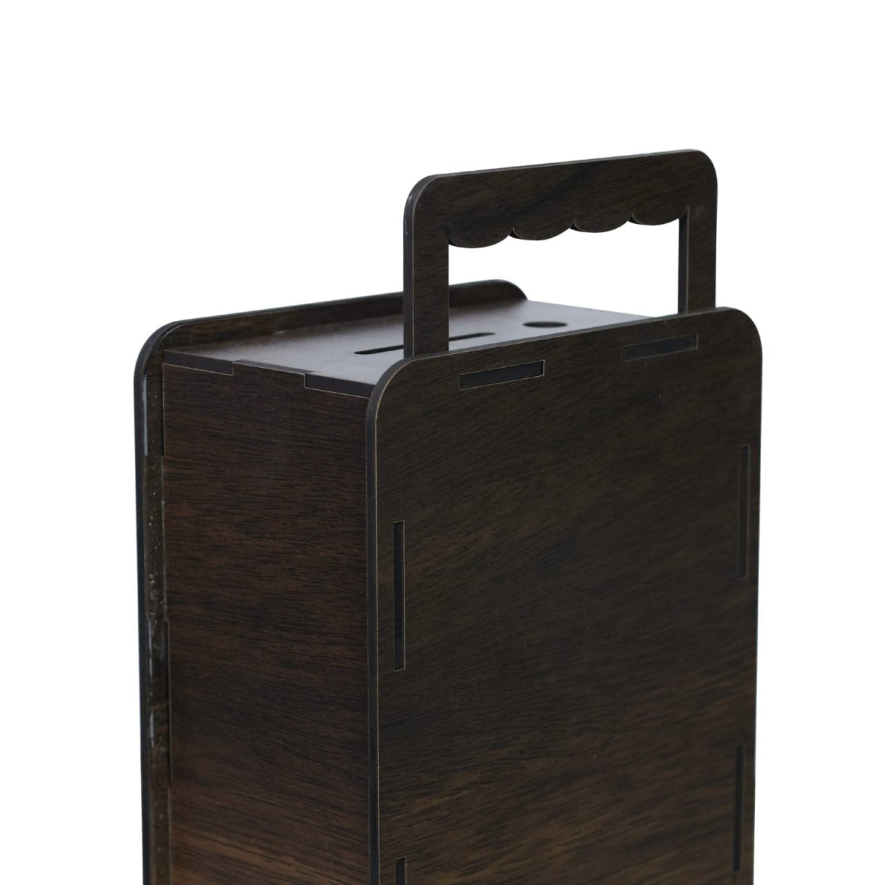 Wooden Piggy Bank – Carved Coin Box with Savings Tracker, Money Saver for Kids & Adults, Smart Donation & Savings Box