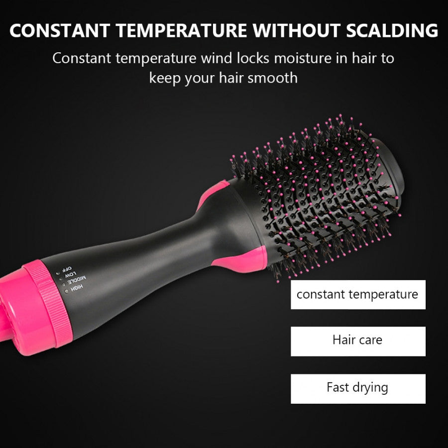 One Step Hair Dryer & Volumizer Brush – 3-in-1 Styler, Curler & Straightener