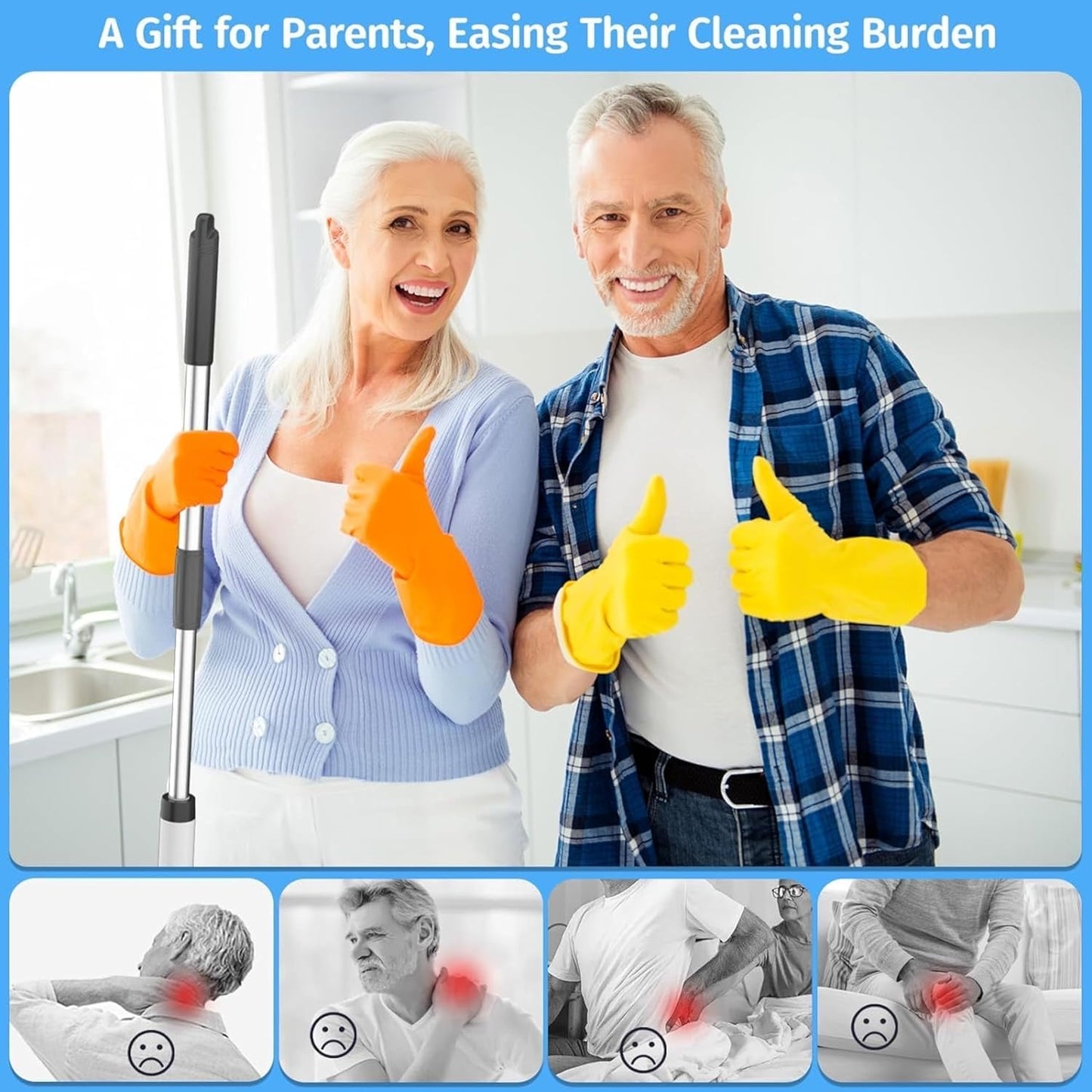 9-in-1 Electric Scrubber Brush – Cordless Rechargeable Power Spin Cleaner with 9 Replaceable Brushes & Adjustable Extension for Bathroom, Kitchen, Tile & Carpet Cleaning