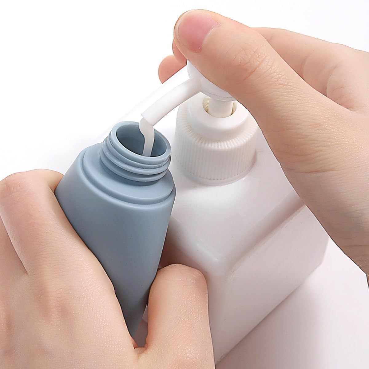 3PCS Travel Silicone Bottles – Leak-Proof, Squeezable Toiletry Containers for Shampoo, Lotion & Cosmetics