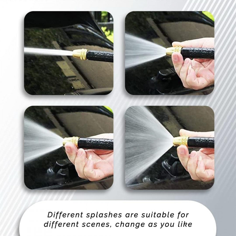 Black Metal Brass Spray Gun with Trigger ā Adjustable Nozzle, Heavy-Duty & Rust-Free