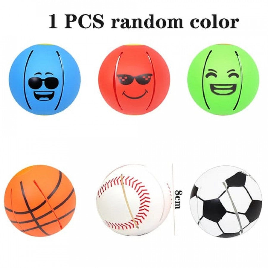 Mini UFO Pop Up Ball ā Transforming Flying Saucer & Bounce Toy - Multicolor