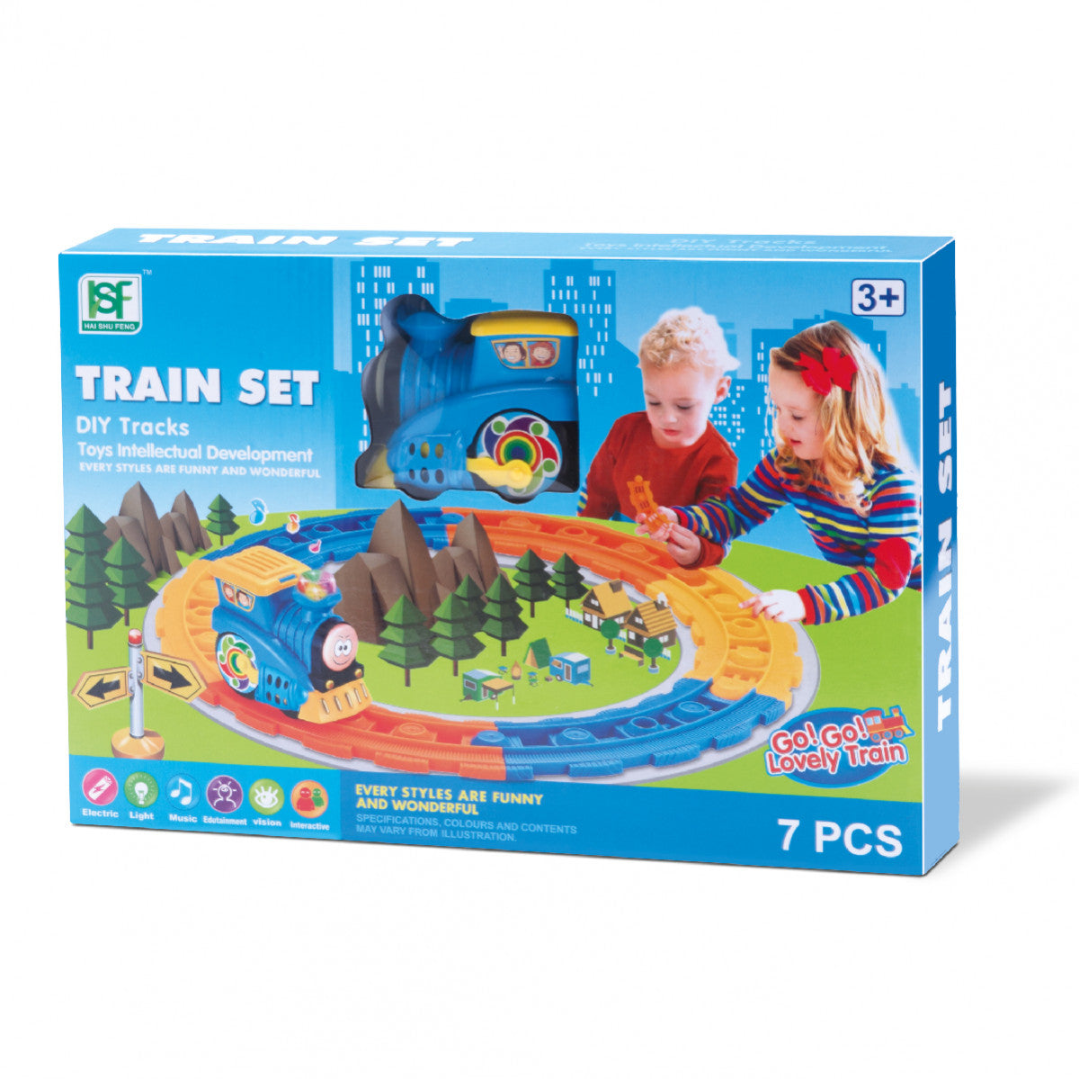 Heavy Quality DIY Tracks Train Set ā Creative Railway Building Toy for Kids