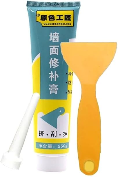 Wall Repair Past Tube For Filling Crack and Hole | Waterproof Damage Wall Putty Paste | Wall Mending Agent Cream (250Gram)