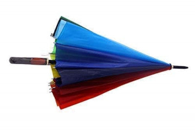 Large Rainbow Umbrella β Windproof, Auto-Open, Multicolor for 2 People