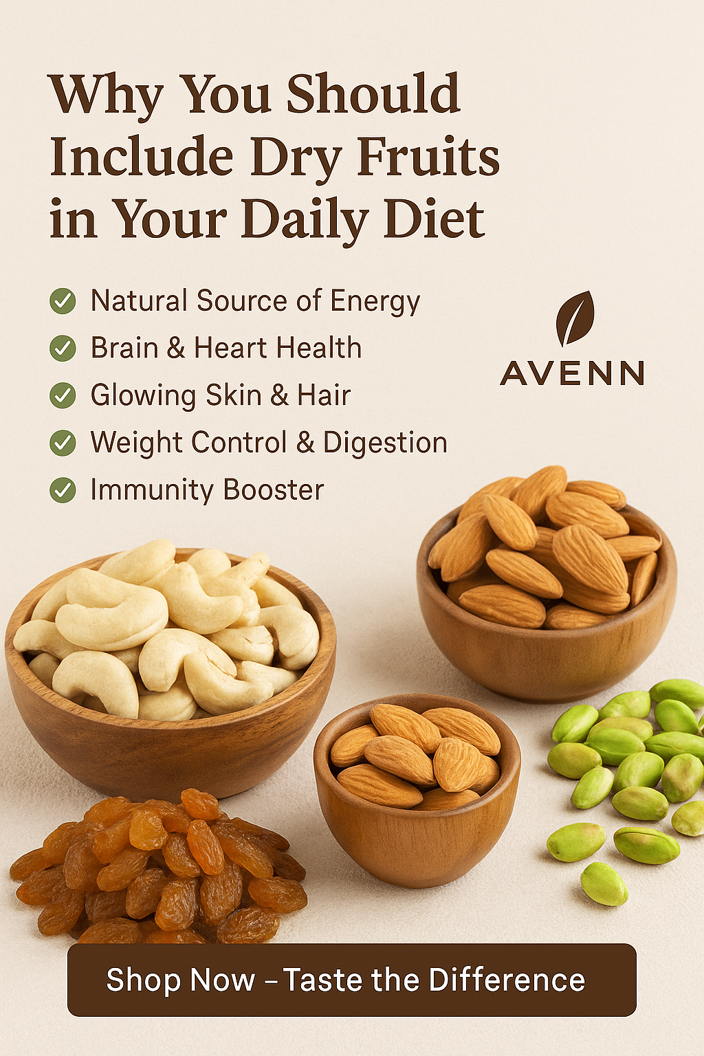 Why You Should Include Dry Fruits in Your Daily Diet – Expert Tips & Benefits