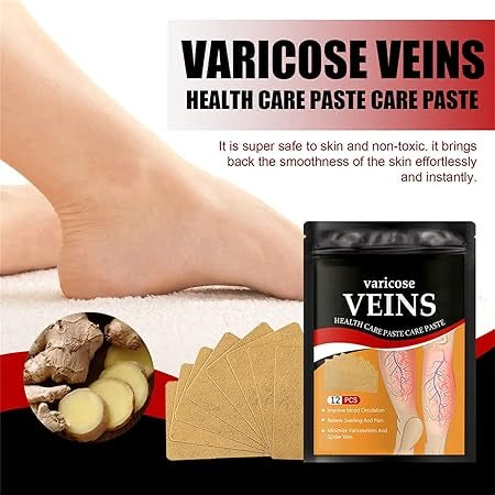Varicose Veins Patches Skin-Friendly Non-Toxic
Improve Varicosity Dredge Vein Relieve Soothe Swelling Pain - 10 pcs pack