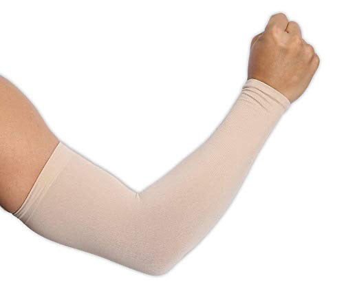 Full Arm Sleeves (1 Pair) – Cotton UV Protection, Cooling & Anti-Dust for Men & Women