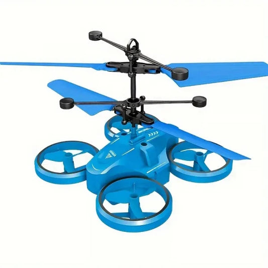 Induction Quadcopter Sensor Helicopter – Smart Flying Toy for Kids