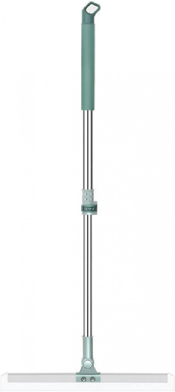 Bathroom Slim Floor Squeegee Mop – 3-in-1 Sweeper, Scraper & Cleaner - Multicolor