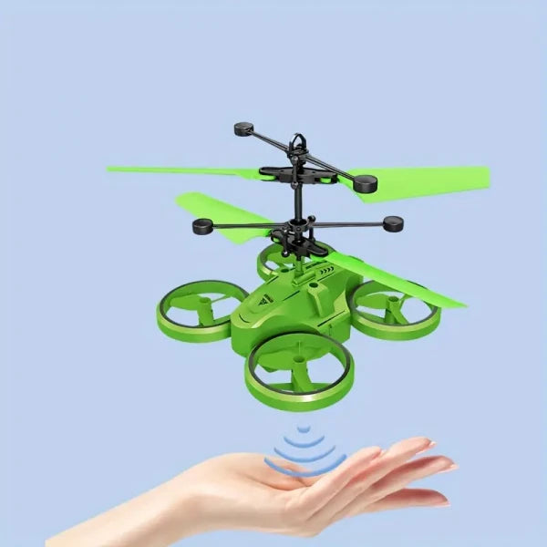 Induction Quadcopter Sensor Helicopter – Smart Flying Toy for Kids
