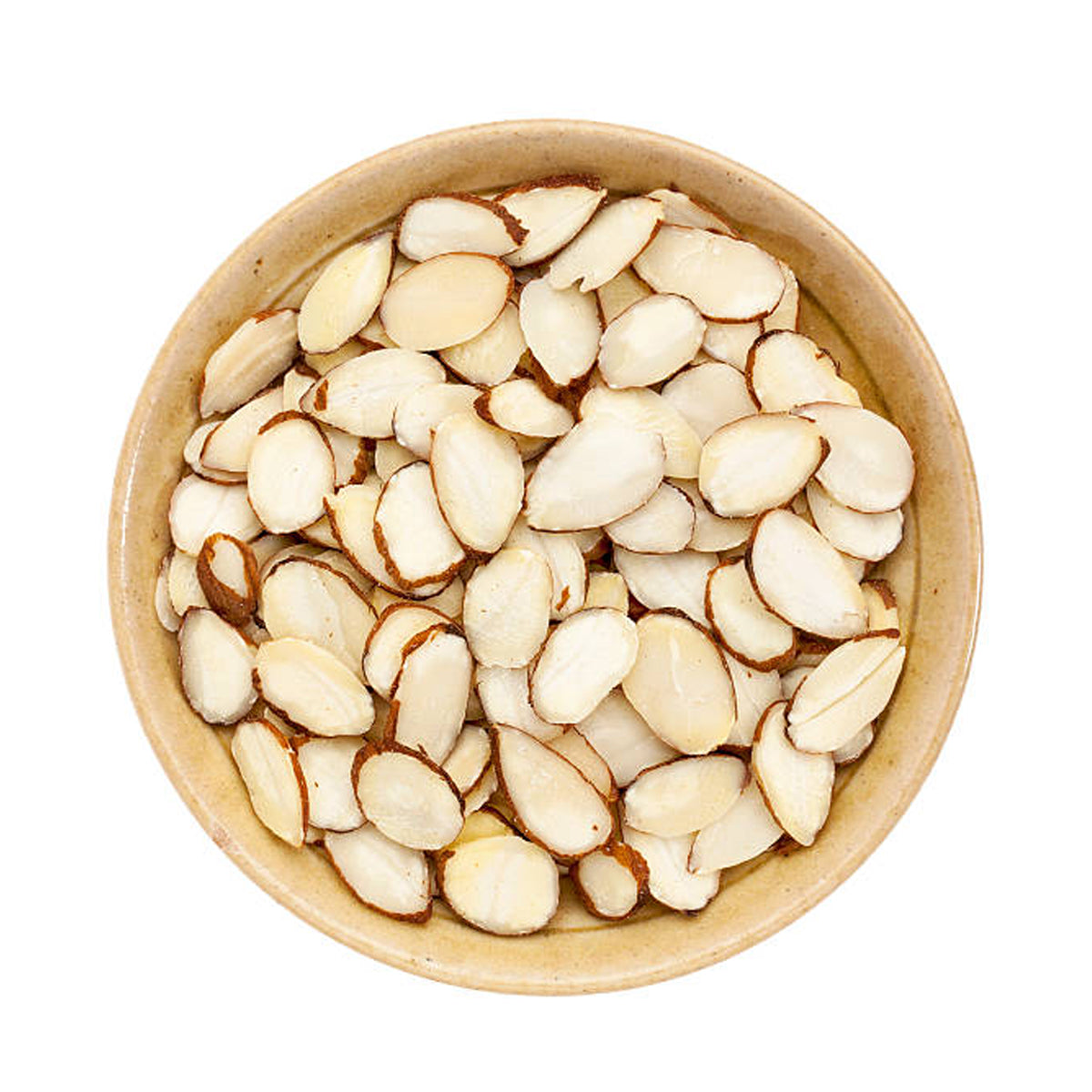 Premium Raw Almond Chips, Natural Badam, Fresh & Unsalted Crunchy Almonds Snacks | Healthy & Tasty