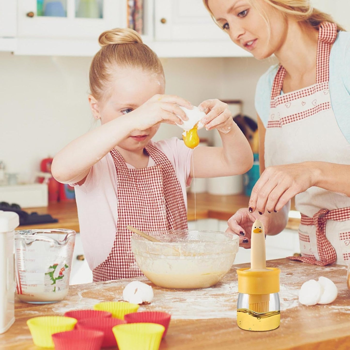 🦆 Duck Glass Oil Bottle Dispenser – Anti-Drip Olive Oil & Vinegar Sprayer
