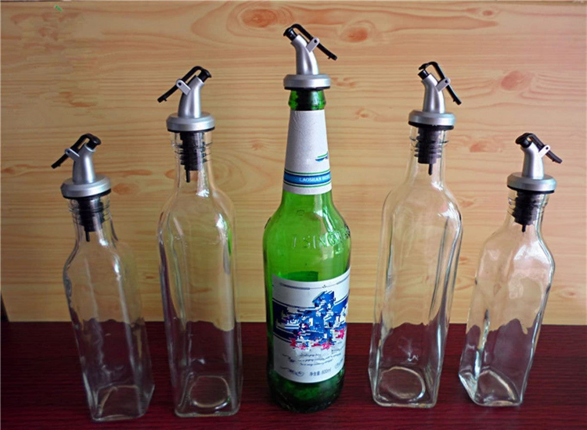 Oil Pour Cap Dispenser (Pack of 2) – Universal Bottle Pour Spout