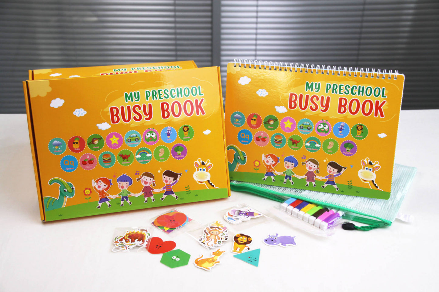 My Preschool Busy Book – Montessori Activity Book for Toddlers (Ages 2–4)