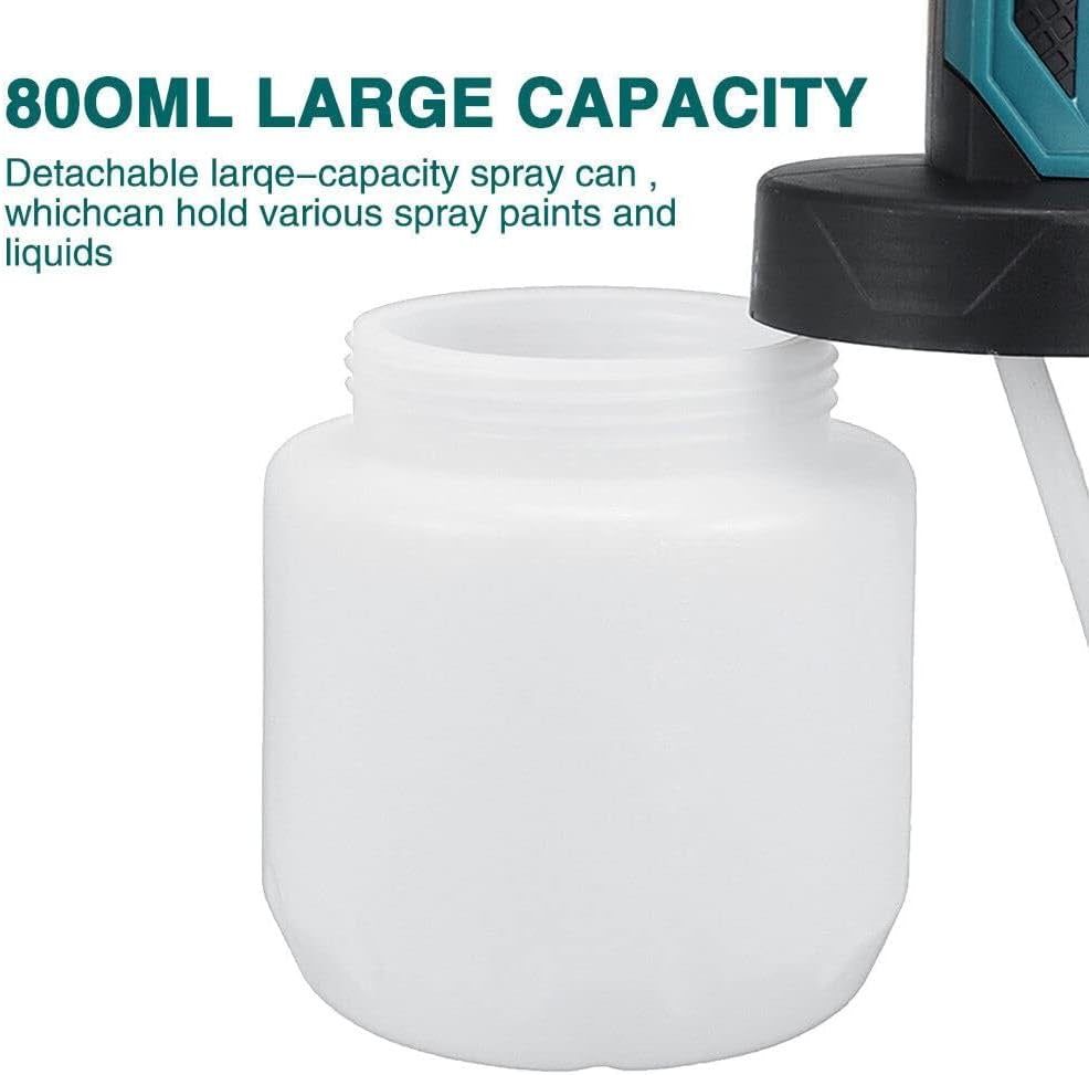 Paint Sprayer Battery
Spray Gun Paint - 1000ML Paint Sprayers with 3 Spray Modes, Sprayer Paint Gun for Wall Paint 48V DOUBLE BATTERY
