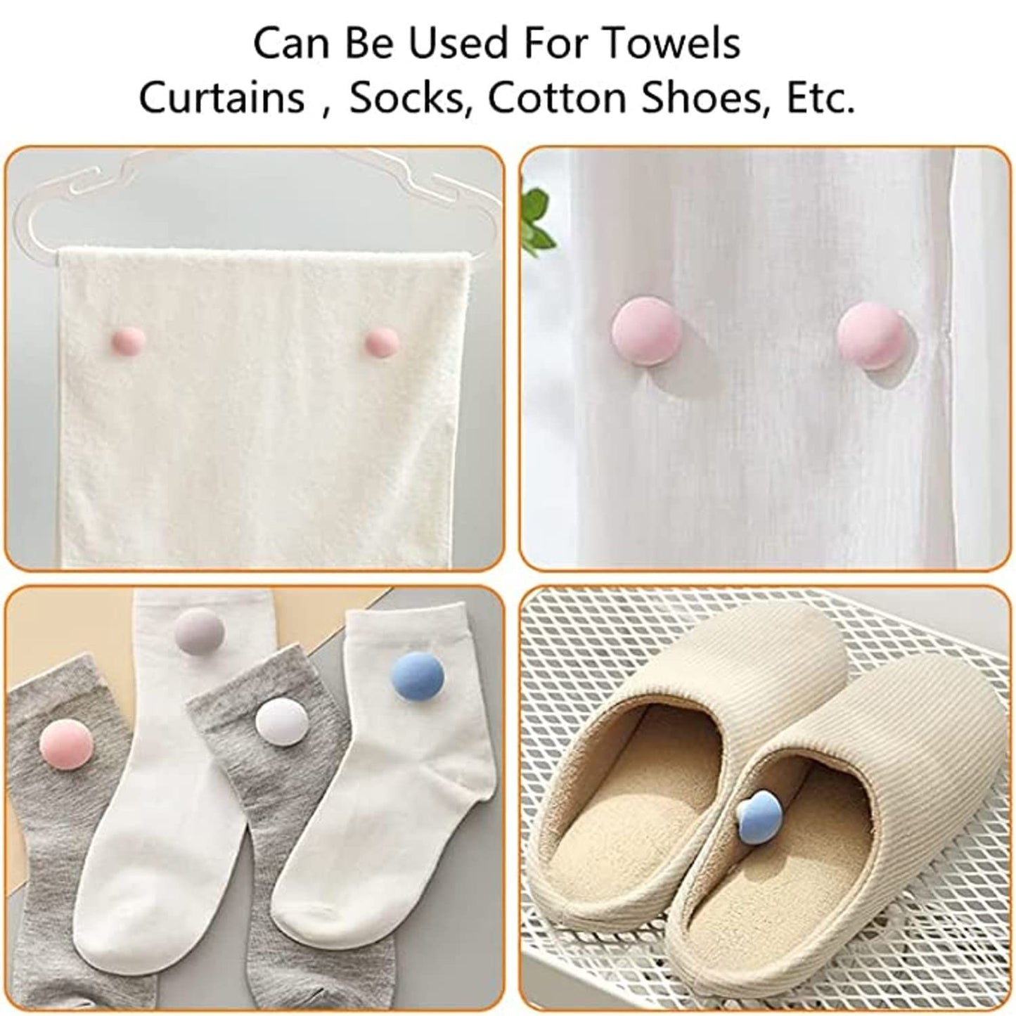Bed Sheet & Duvet Clips – Non-Slip Fasteners, Easy to Use, Safe & Durable - Multicolor