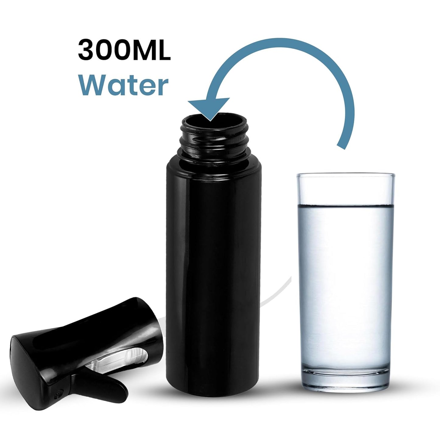 300ML Continuous Water Mist Sprayer – Multi-Purpose Fine Spray Bottle for Salon, Kitchen, Garden & Home Use