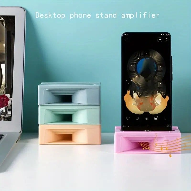 Mobile Phone Holder for Mobile Tablets Novelty Desktop Wooden Mobile Desk Stand Bracket Chair Shape Creative Small Plastic Stand