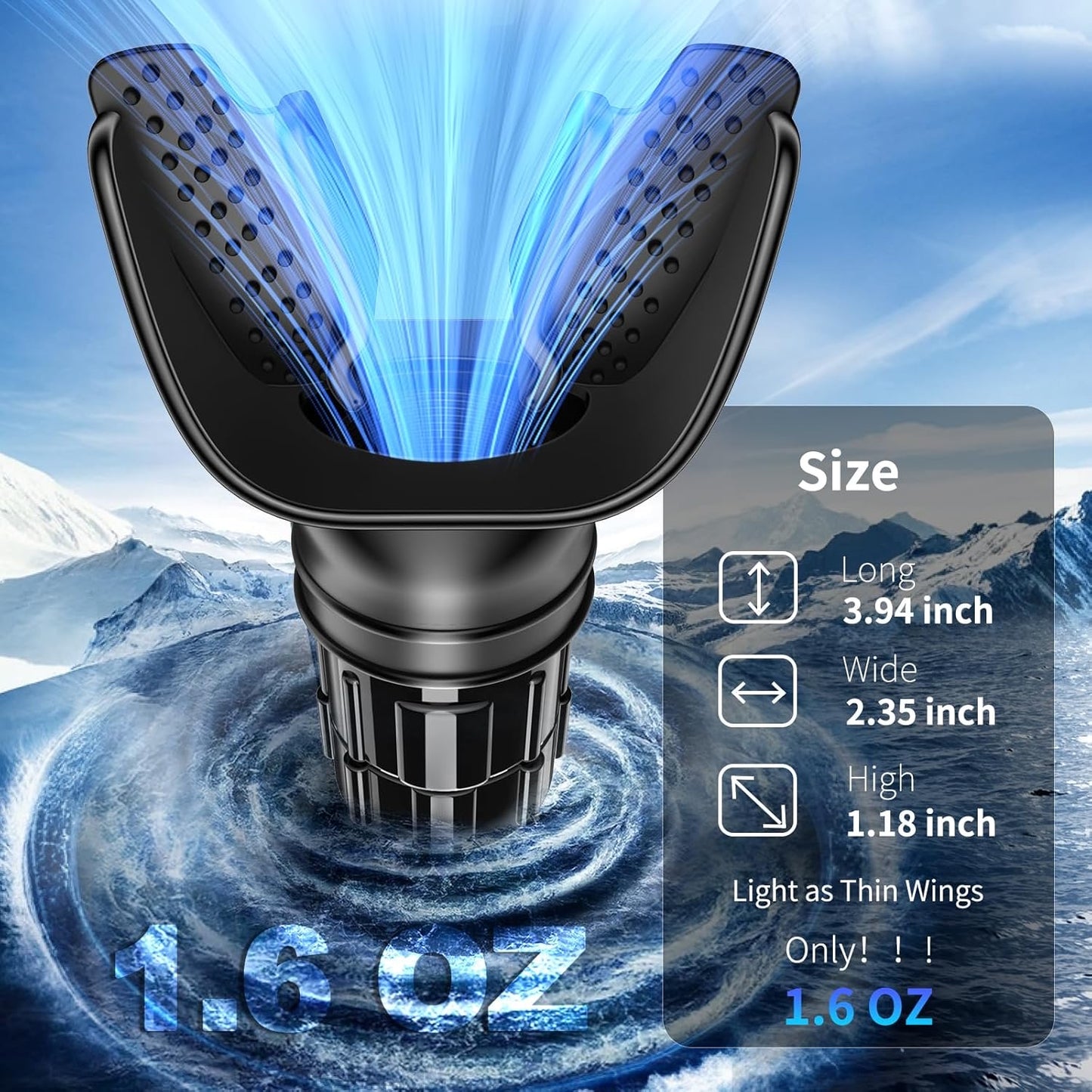 Exerciser Device with Adjustable Resistance, Running Yoga Exercise Accessories Compact & Ergonomic Mouth Bite Device for Adult