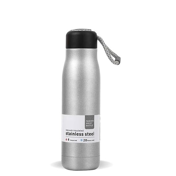 Stainless Steel Vacuum Flask – Double Wall Insulated Hot & Cold Bottle, Leak-Proof, 304 Food Grade, 24-Hour Temperature Lock