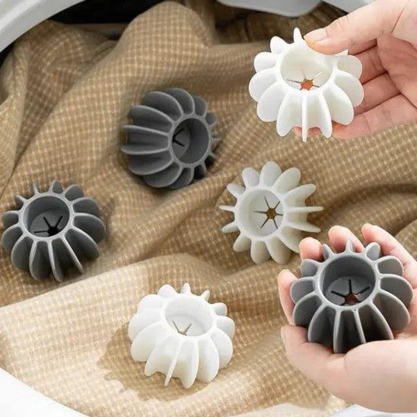 🌀 Silicone Laundry Balls – Eco-Friendly Stain Remover & Clothes Softener