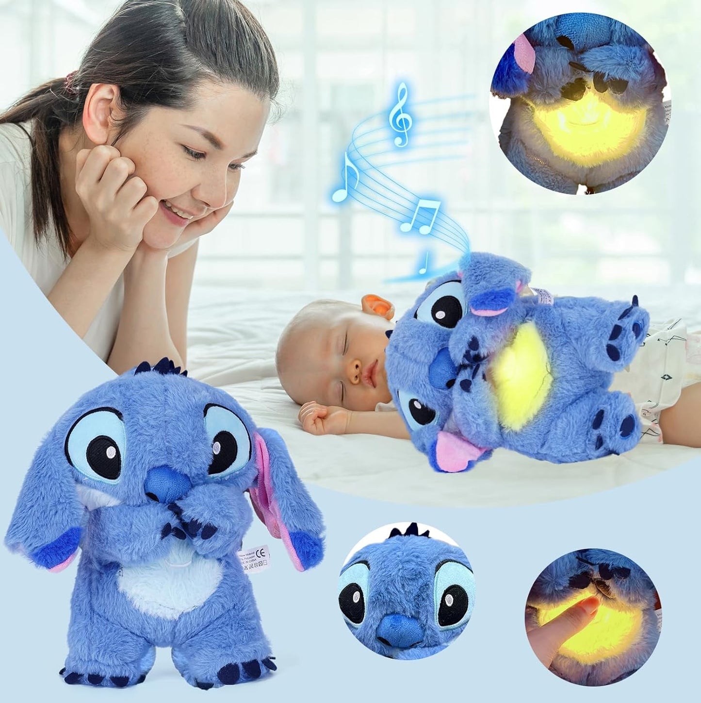 Relief Koala Plush – Breathing Anxiety-Relief Sleep Buddy with Music & Lights