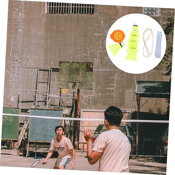 Badminton Trainer Tennis Portable Kit Badminton
Equipment Single-player Training Device Trainer Tools Training Equipment Training Set Durable Abs Individual