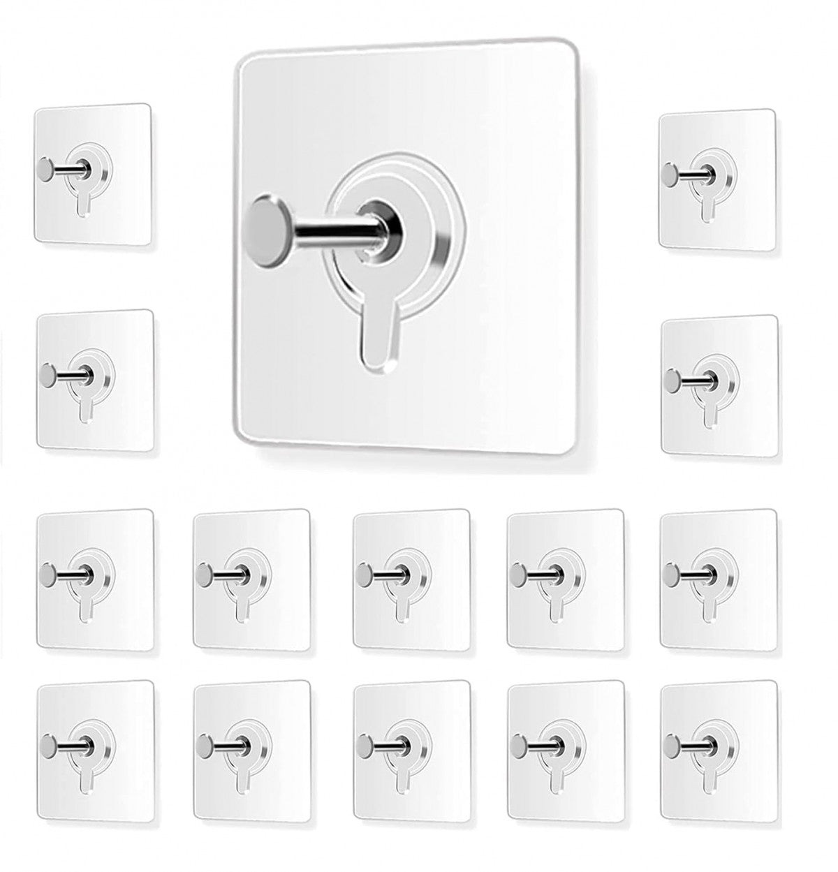 Invisible Frame Hook Stickers – Nail-Free, Strong & Damage-Free Wall Hanging