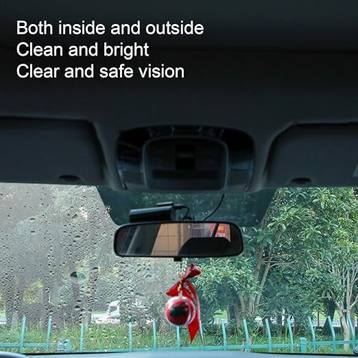 Oil Film Cleaning Wipes | Glass Oil Stain & Windshield Remover | Anti-Fog, Deep Conditioning Leather Cleaner | Car & Home Use