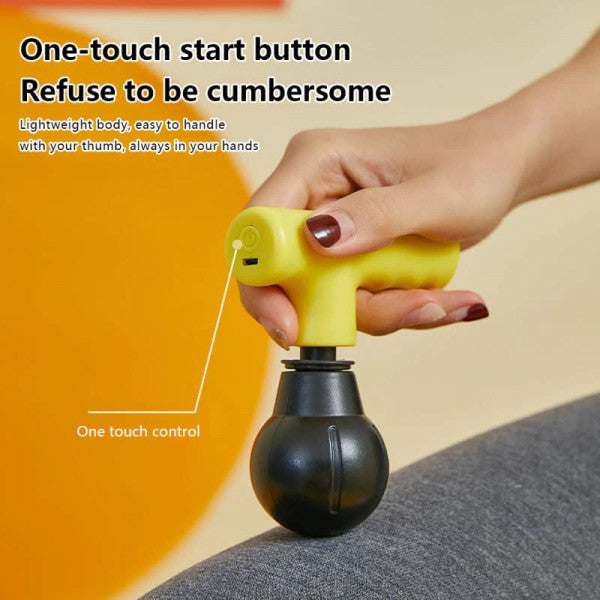 💪 Mini Portable Massage Gun – Deep Tissue Relief, Quiet & Powerful | 3200 RPM