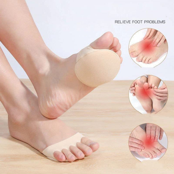 Five Toes Forefoot Pads (1 Pair) – Breathable Cushion for Pain Relief & Comfort
