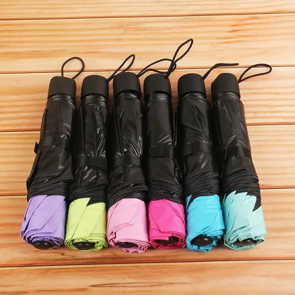 Magic Umbrella – Water Flower Pattern | Windproof, UV-Resistant & Foldable Travel Umbrella