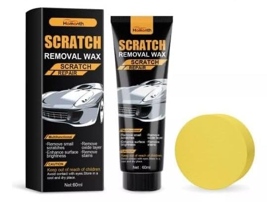 Car Scratch Repair Paste  Remover for Deep Scratches, Car Dent Compound, Car Paint Repair Kit, Car Polish Tool with Sponge