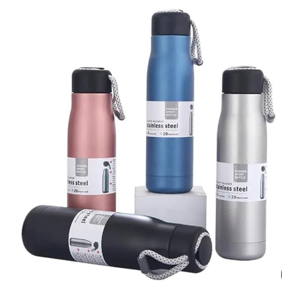 Stainless Steel Vacuum Flask – Double Wall Insulated Hot & Cold Bottle, Leak-Proof, 304 Food Grade, 24-Hour Temperature Lock
