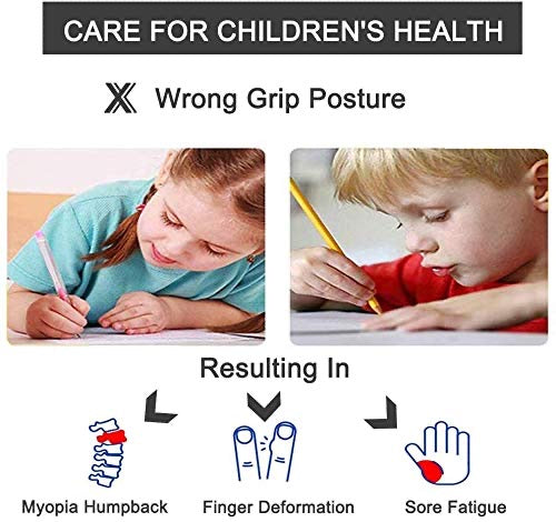 Soft Silicone Pencil Gripper For Kids Writing Pencil Holder, Pen Holder Or Finger Grip Handwriting Pencil Grip Holder (Multicolor - 5pcs Pack)