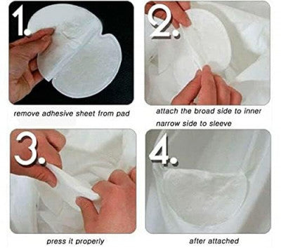 Underarm Sweat Pads – Disposable Sweat Absorbing & Anti-Stain Protection Shields