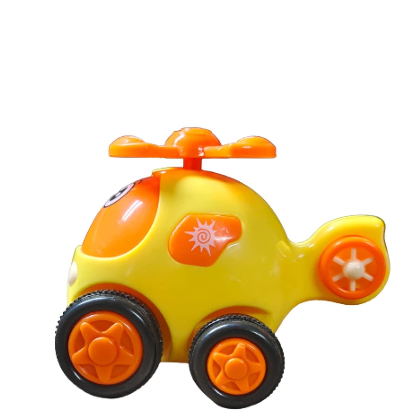 Friction Powered Helicopter Toy – Fun Push & Go Vehicle for Kids
