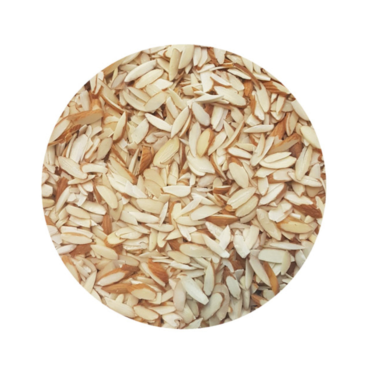 Premium Raw Almond Chips, Natural Badam, Fresh & Unsalted Crunchy Almonds Snacks | Healthy & Tasty