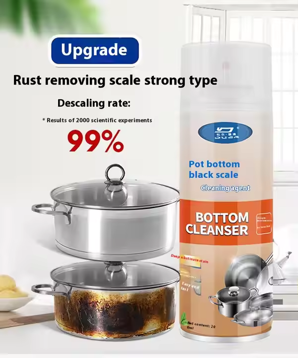 Magic pot washer Upgraded version cleanser rust remover pot bottom cleaner - 200ml pack