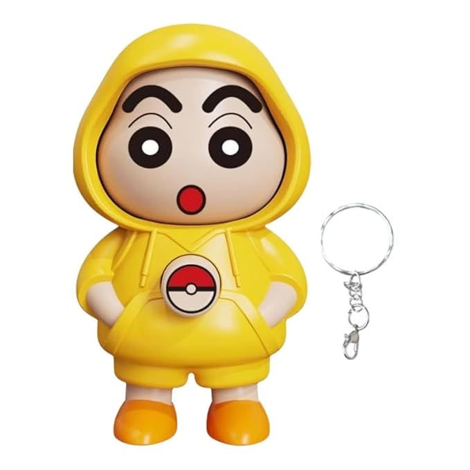 Face-Changing Cartoon Doll Keychain – 3 Expressions, Cute Bag Charm & Key Holder for Men, Women & Gifts